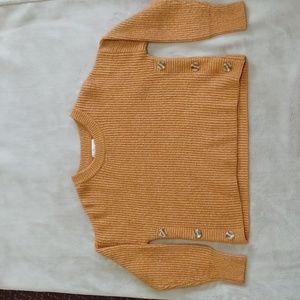 Mustard yellow/burnt orange sweater